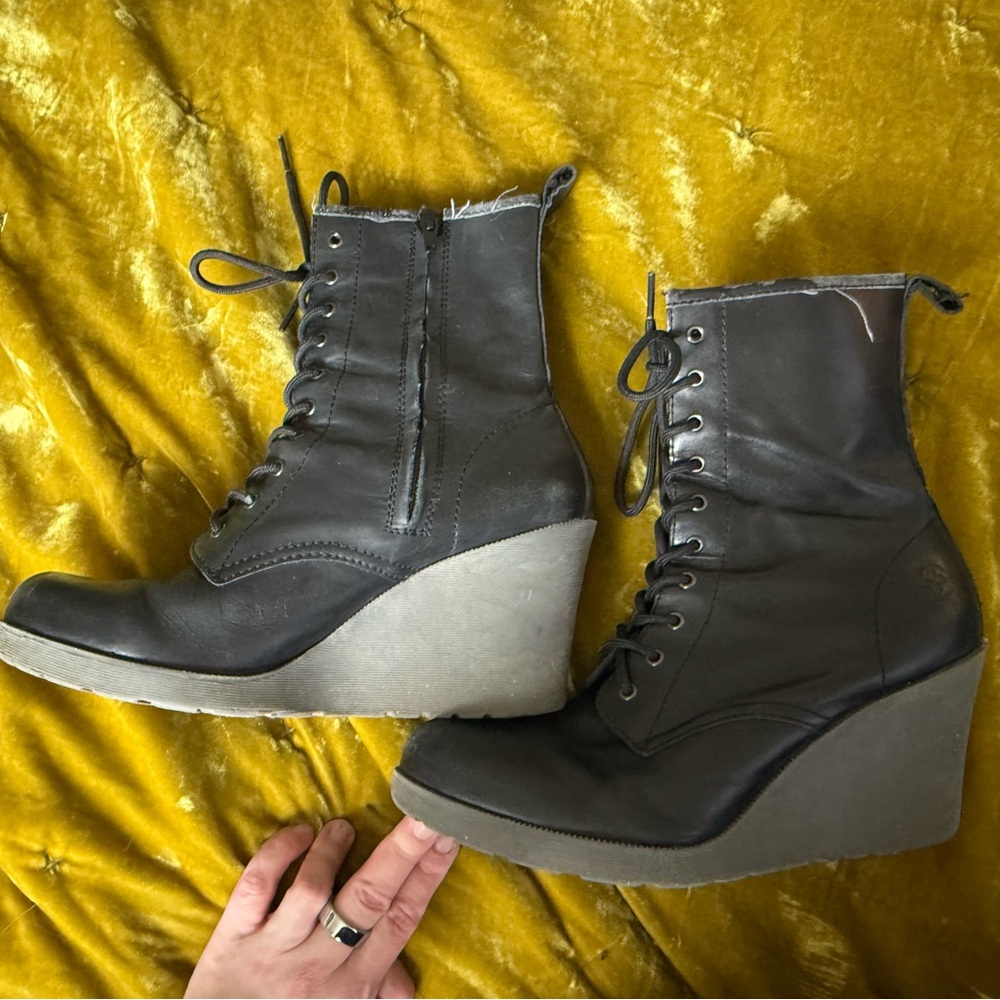 Dr Martens Black Vintage Marcie Boots sz 9